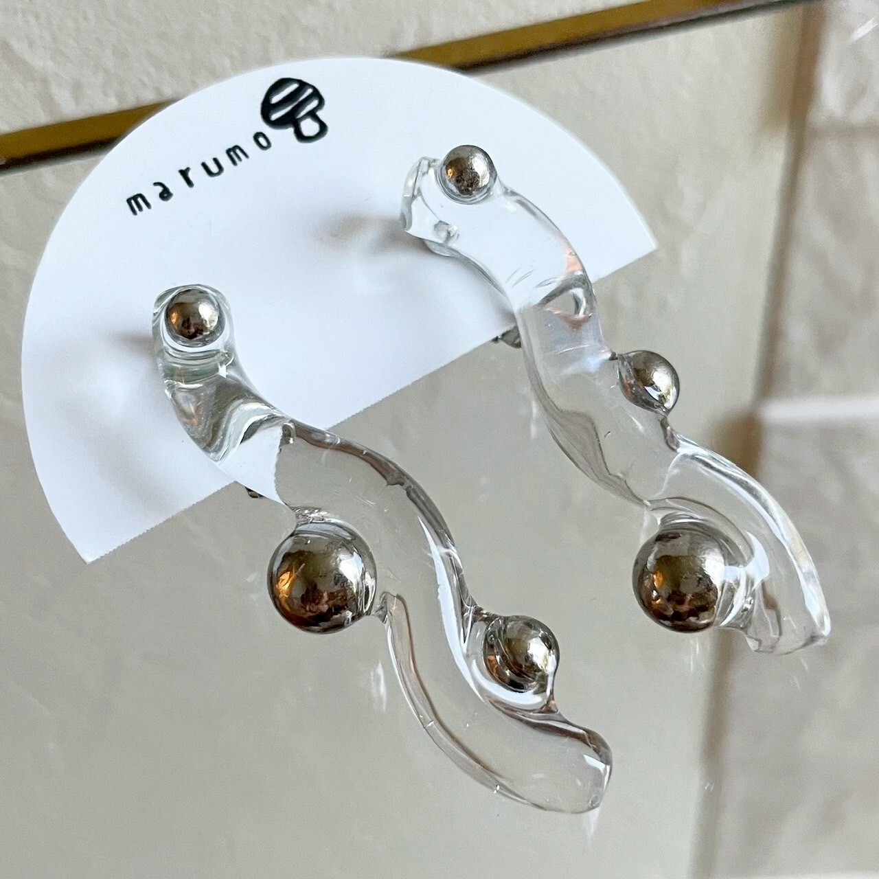 [marumo] nuance uneune/metal | 耳針 | NO.3