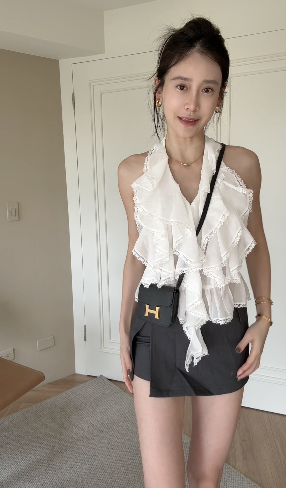 酷辣系西裝褲裙