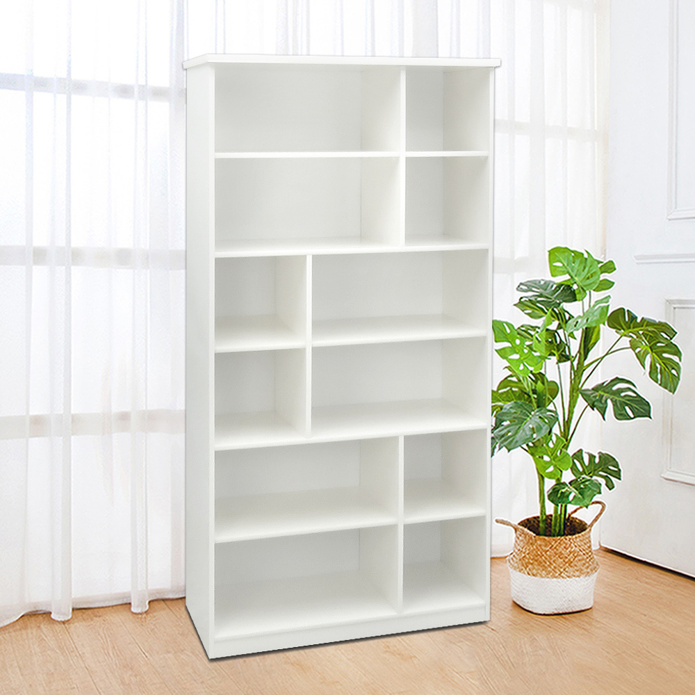 3尺十二格開放式防水塑鋼收納櫃/置物櫃(三色可選)