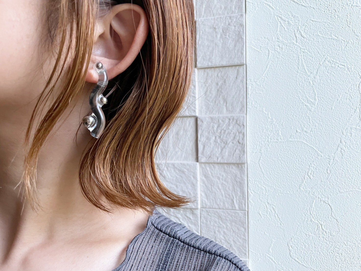 [marumo] nuance uneune/metal | 耳夾 | NO.4