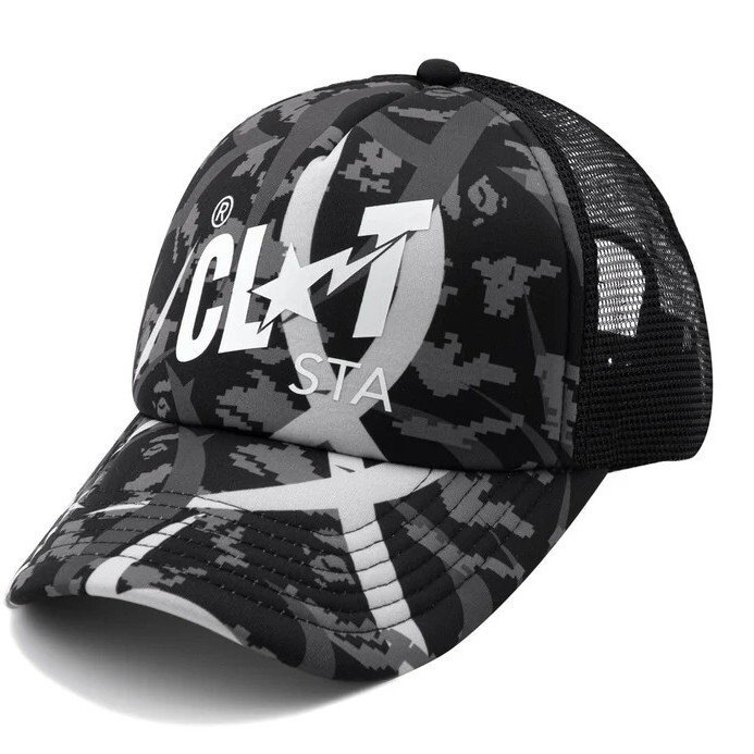 BAPE x CLOT EGRA CAMO TRUCKER CAP