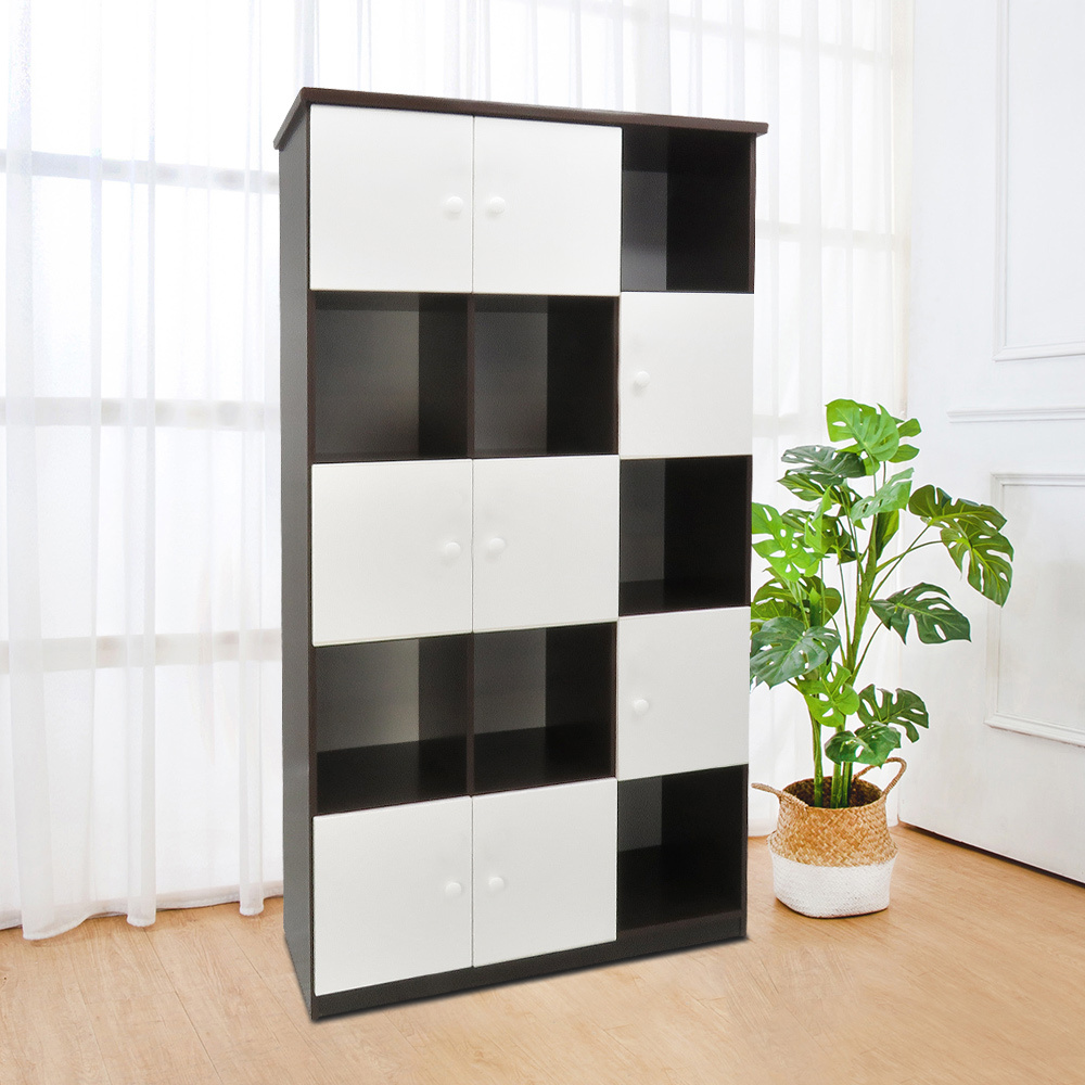 3.3尺八門開放式防水塑鋼收納櫃/置物櫃(五色可選)