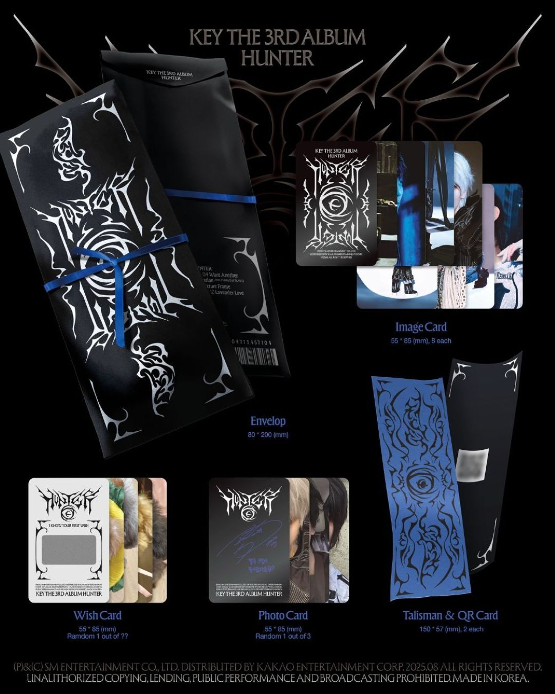 KEY - 第3張正規專輯 [HUNTER] (QR Ver.)