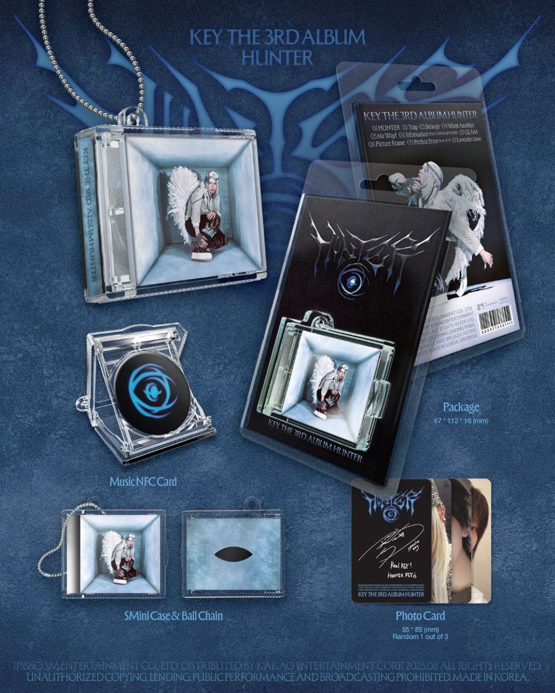 KEY - 第3張正規專輯 [HUNTER] (SMini Ver.)