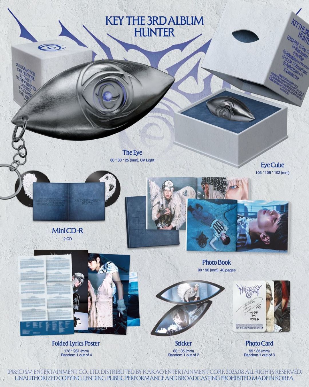 KEY - 第3張正規專輯 [HUNTER] (Package B Ver.)