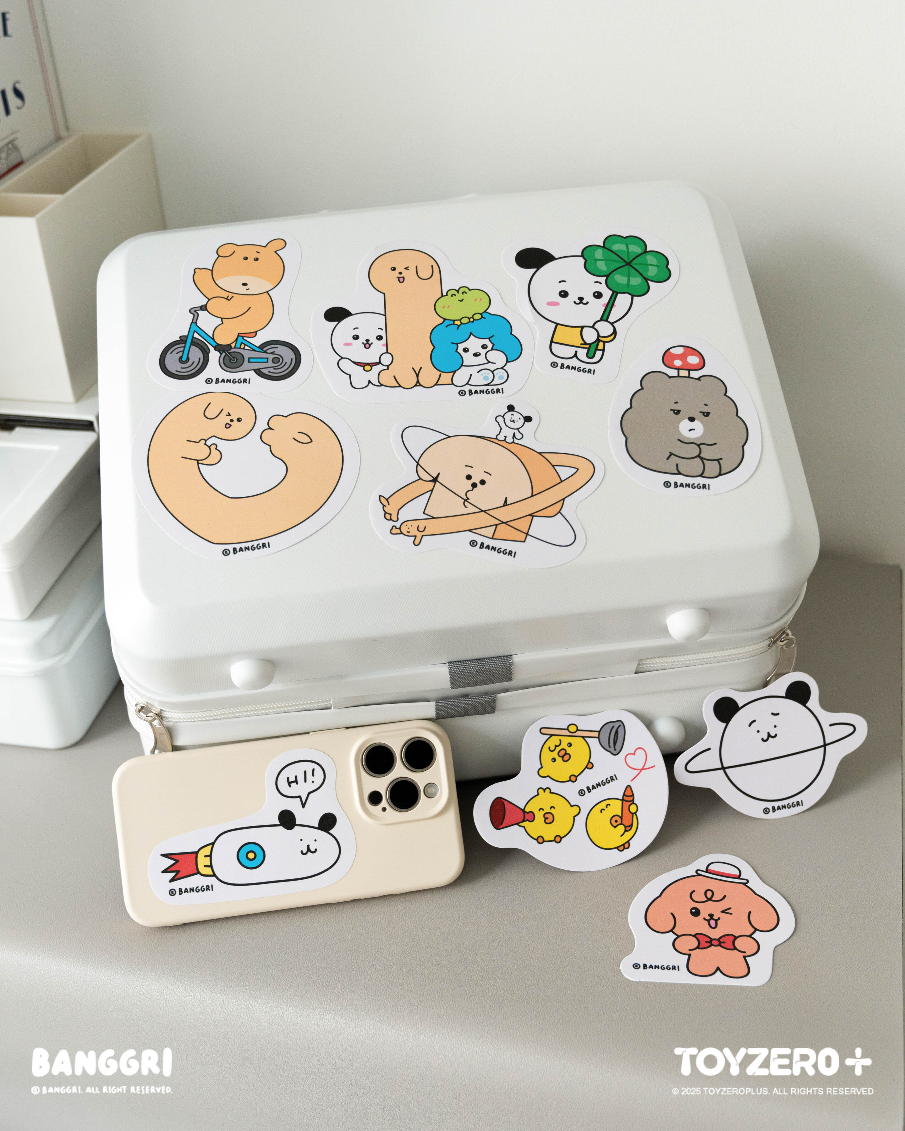 BANGGRI 經典系列 - 行李箱貼紙
