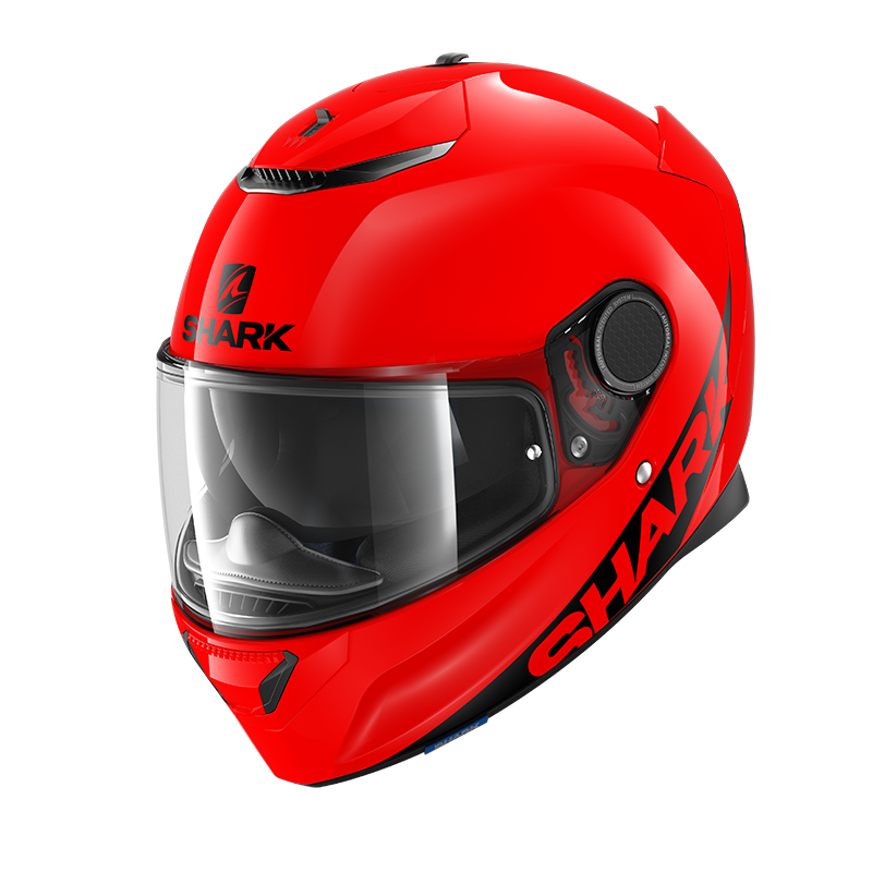 SHARK SPARTAN BLANK 亮光紅 素色