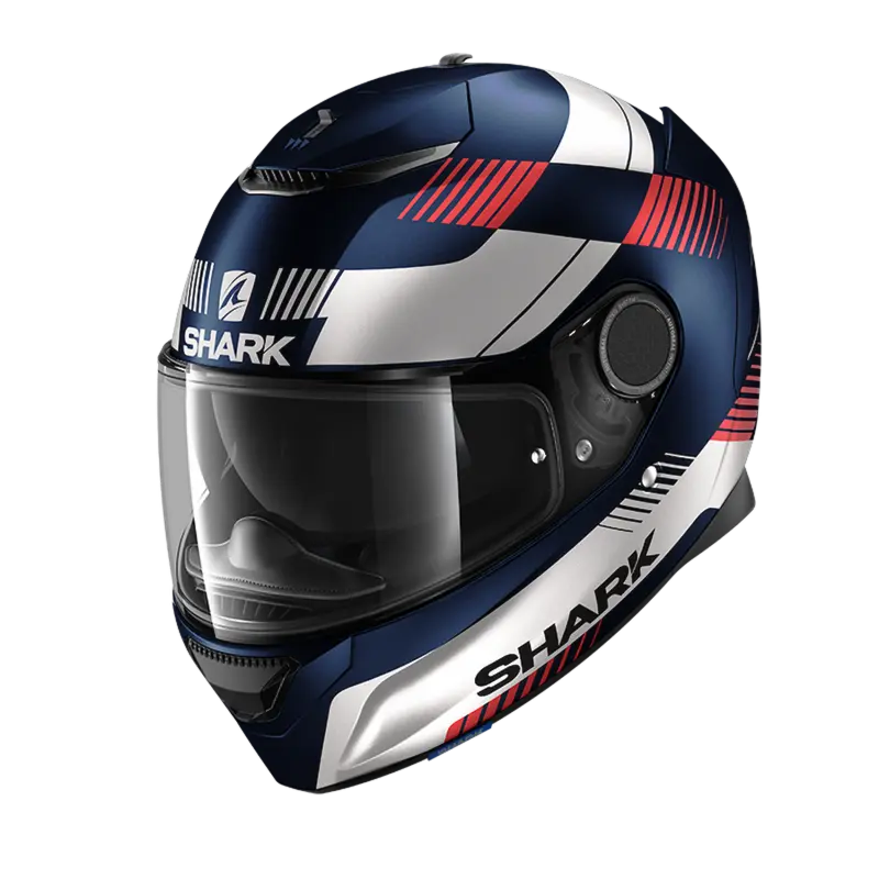 SHARK SPARTAN STRAD 藍紅 彩繪