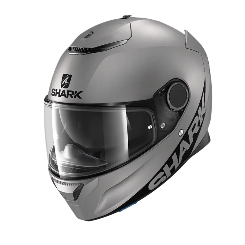 SHARK SPARTAN BLANK 消光灰 素色