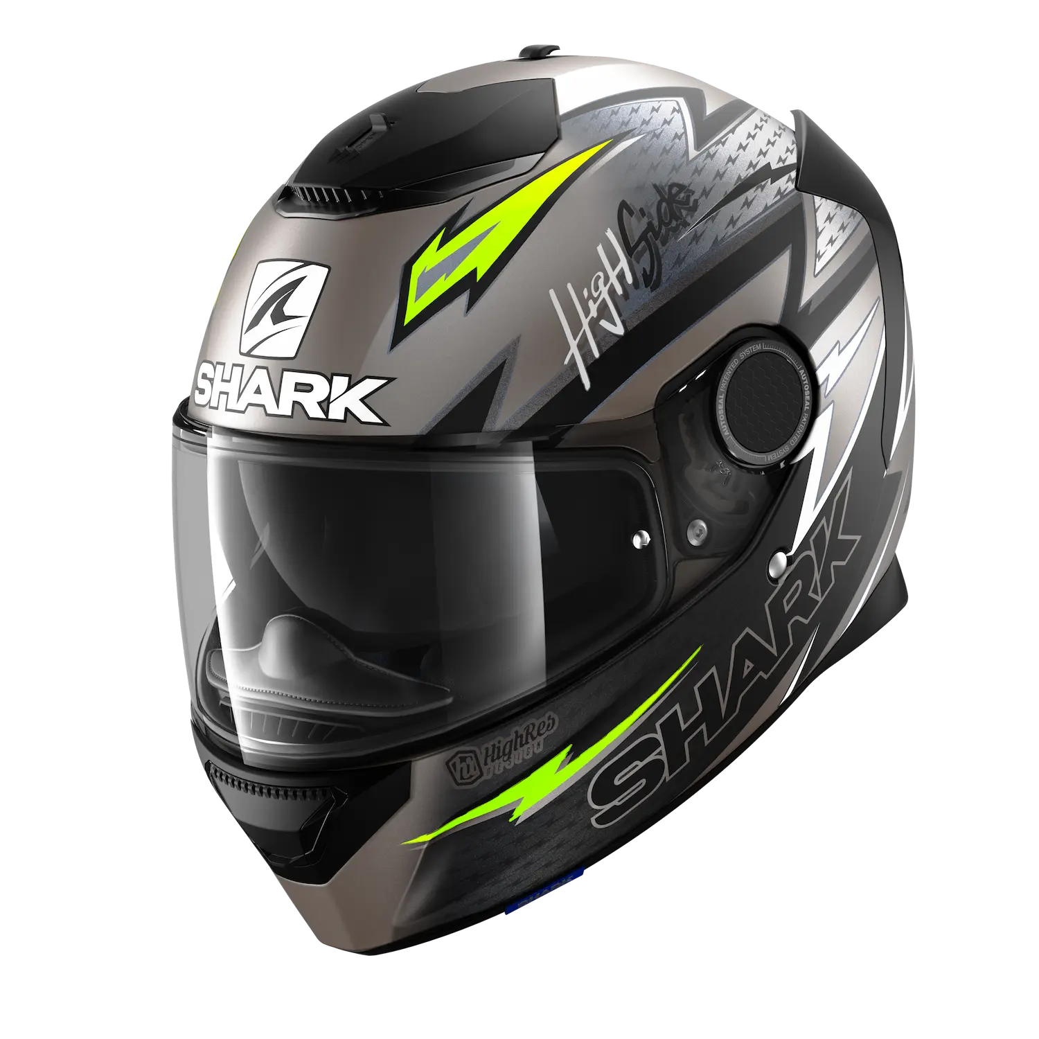 SHARK SPARTAN ADRIAN PARASSOL 黑黃 彩繪