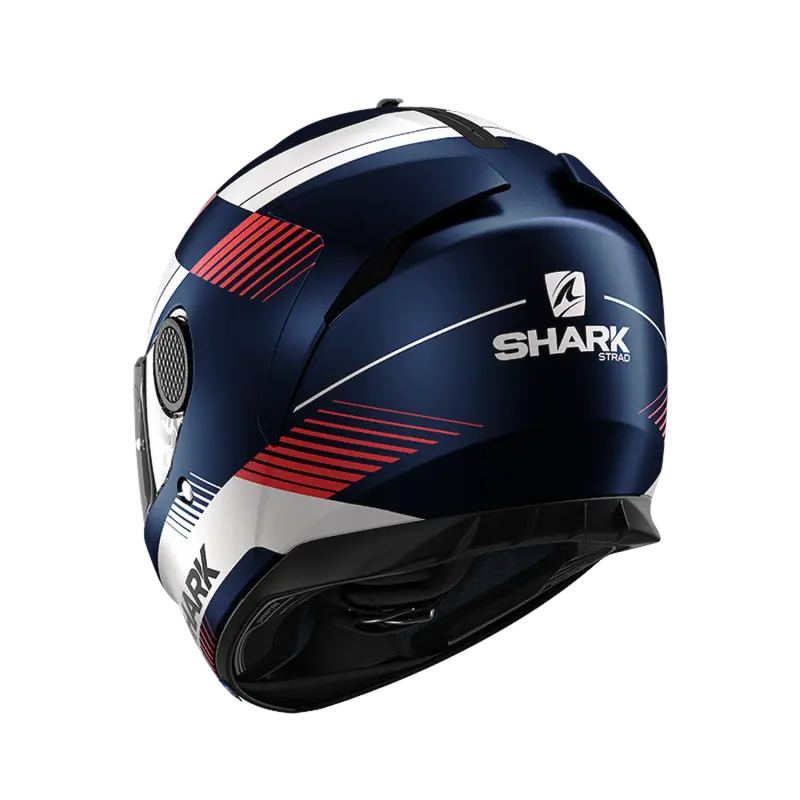 SHARK SPARTAN STRAD 藍紅 彩繪