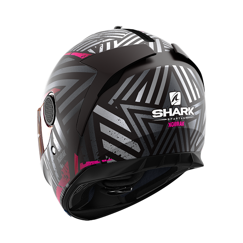 SHARK SPARTAN KOBRAK 黑粉 彩繪