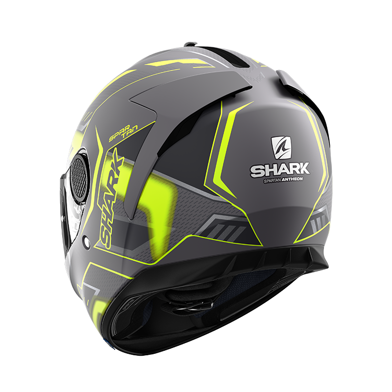SHARK SPARTAN ANTHEON 灰黃 彩繪