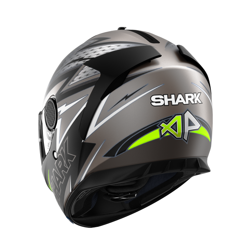 SHARK SPARTAN ADRIAN PARASSOL 黑黃 彩繪