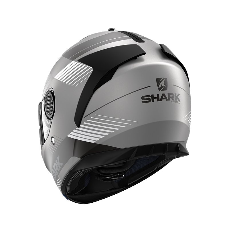 SHARK SPARTAN STRAD 灰銀 彩繪