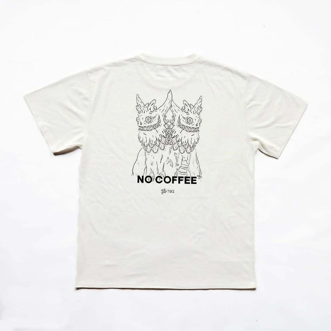 T9G "RANGEAS DOUBLE HEAD" T恤(白)