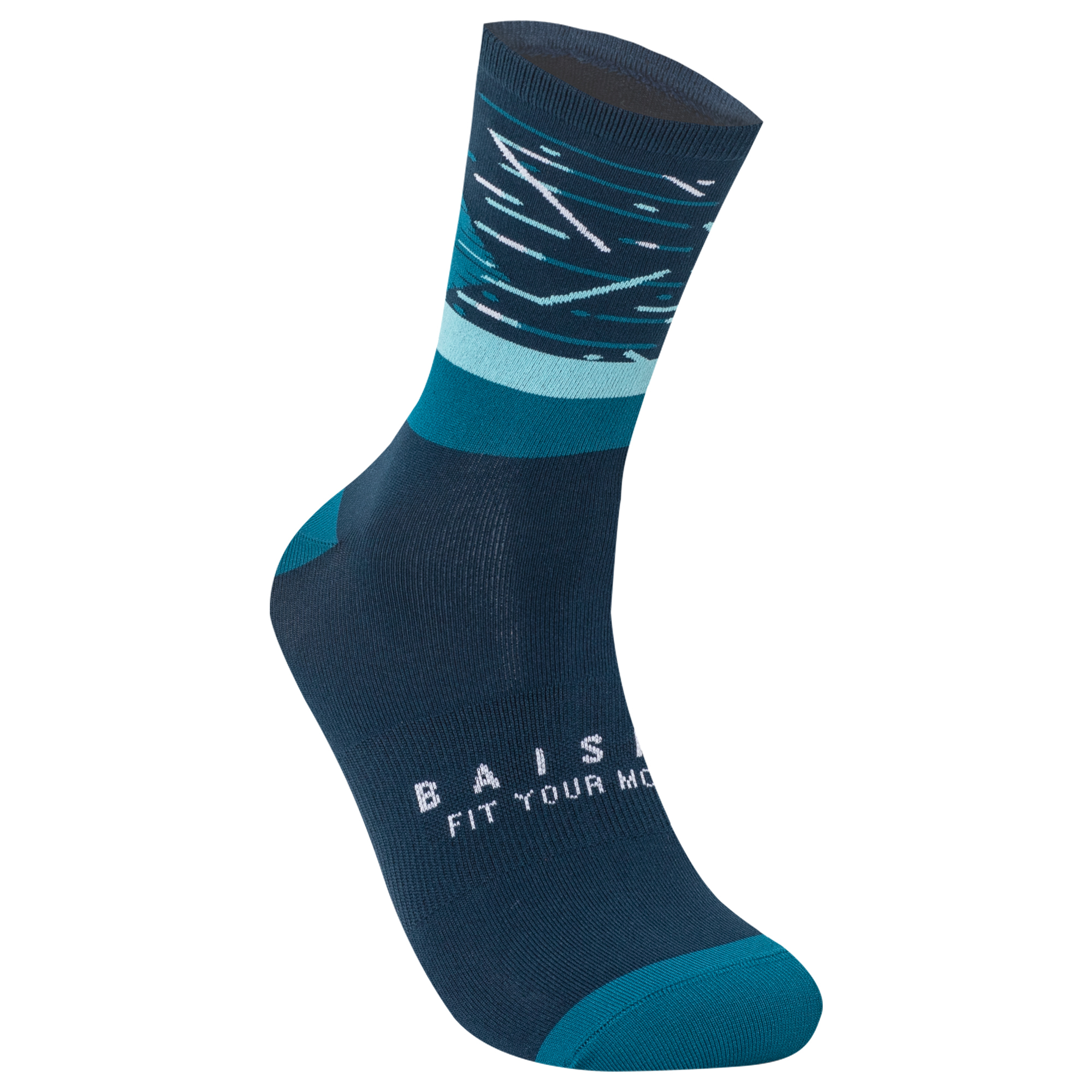 運動襪 初心 藍