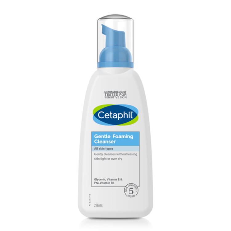 Cetaphil 溫和舒敏潔面泡沫 236ml - 敏感肌適用