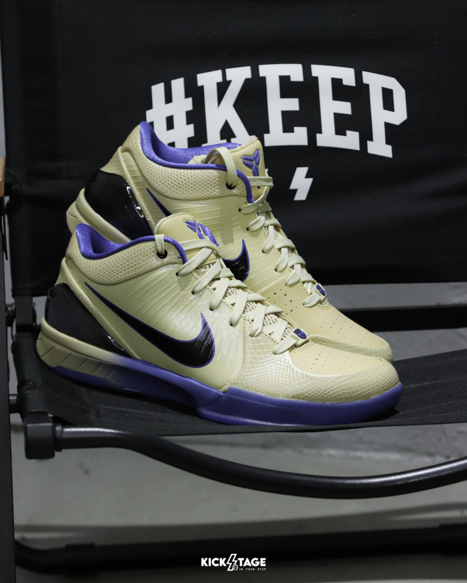 <西門門市現貨> FC Barcelona x NIKE KOBE 4 "Team Gold" 巴塞隆納 實戰籃球鞋【IM2532-701】FCB 科比4