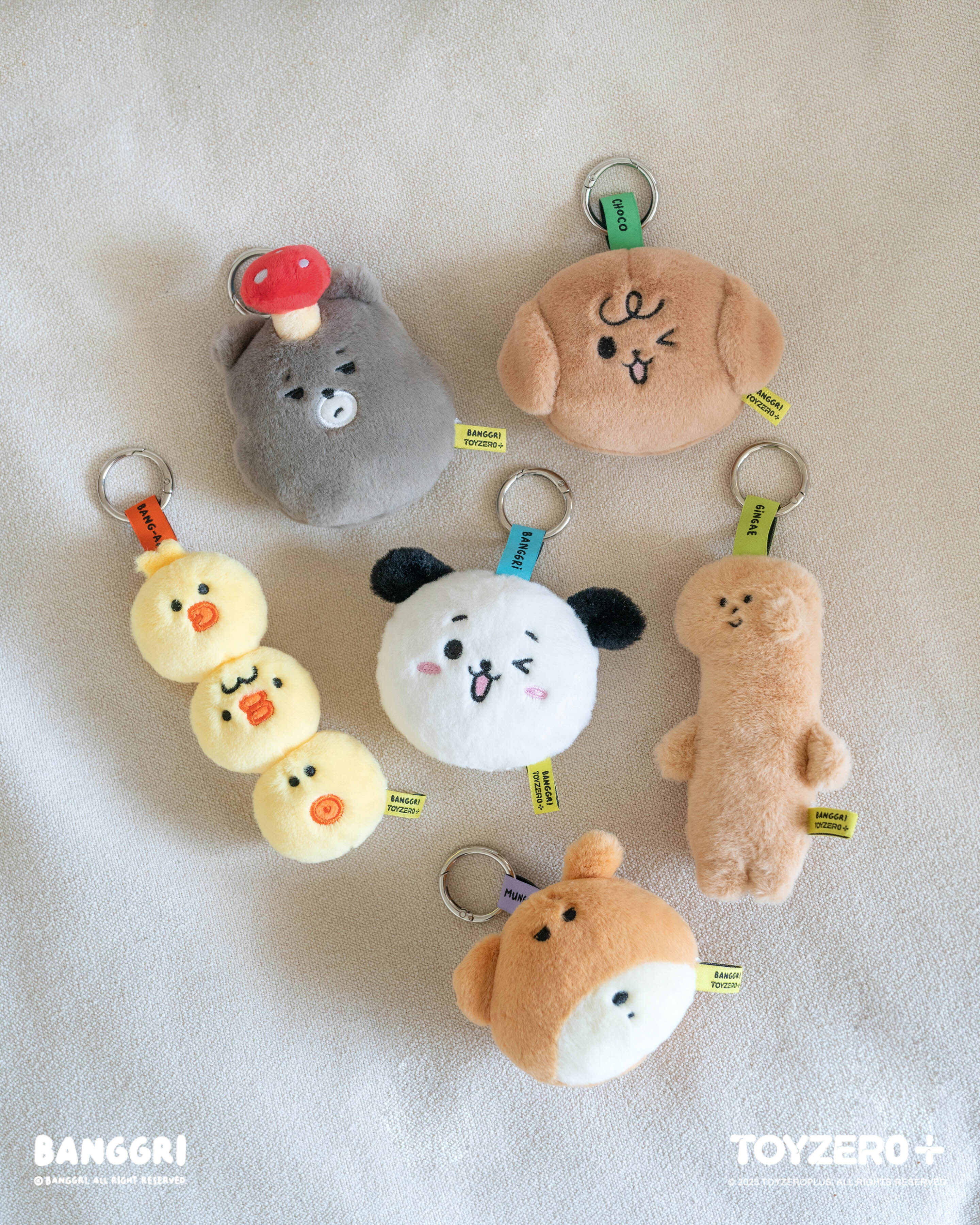 BANGGRI 經典系列 - 毛絨掛件
