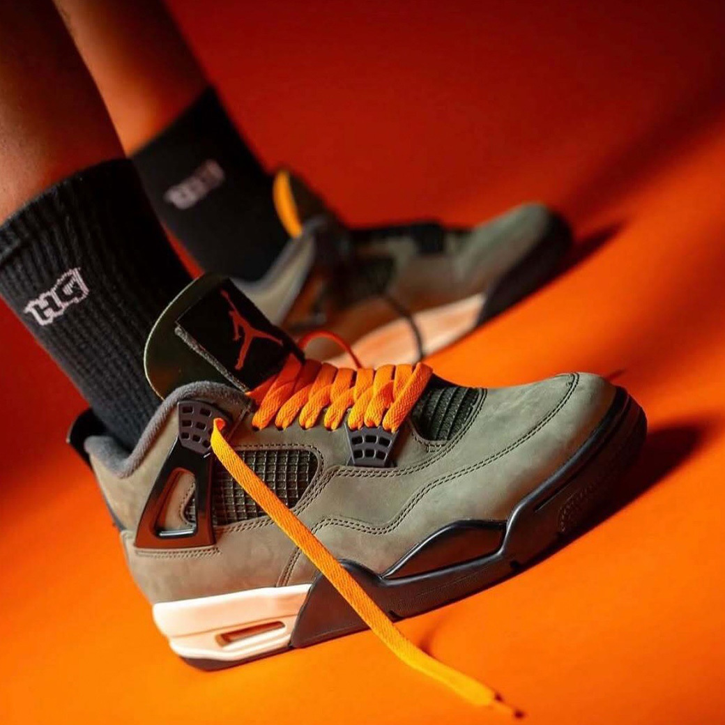 UNDEFEATED X AIR JORDAN 4 "Jumpman" 中統 聯名款 (男款)
