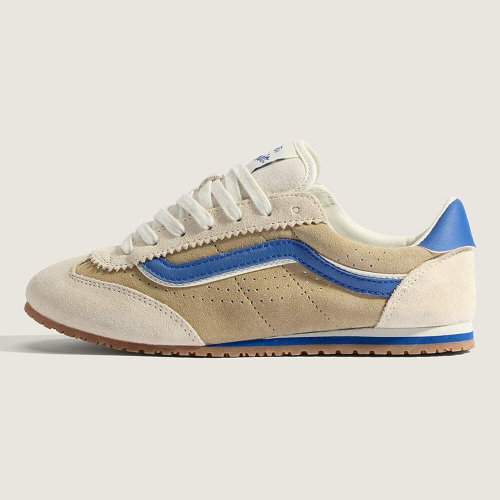 VANS SUPER LOWPRO 卡其 藍 焦糖底 滑板鞋 男女同款 中性鞋款 VN000D83CHW