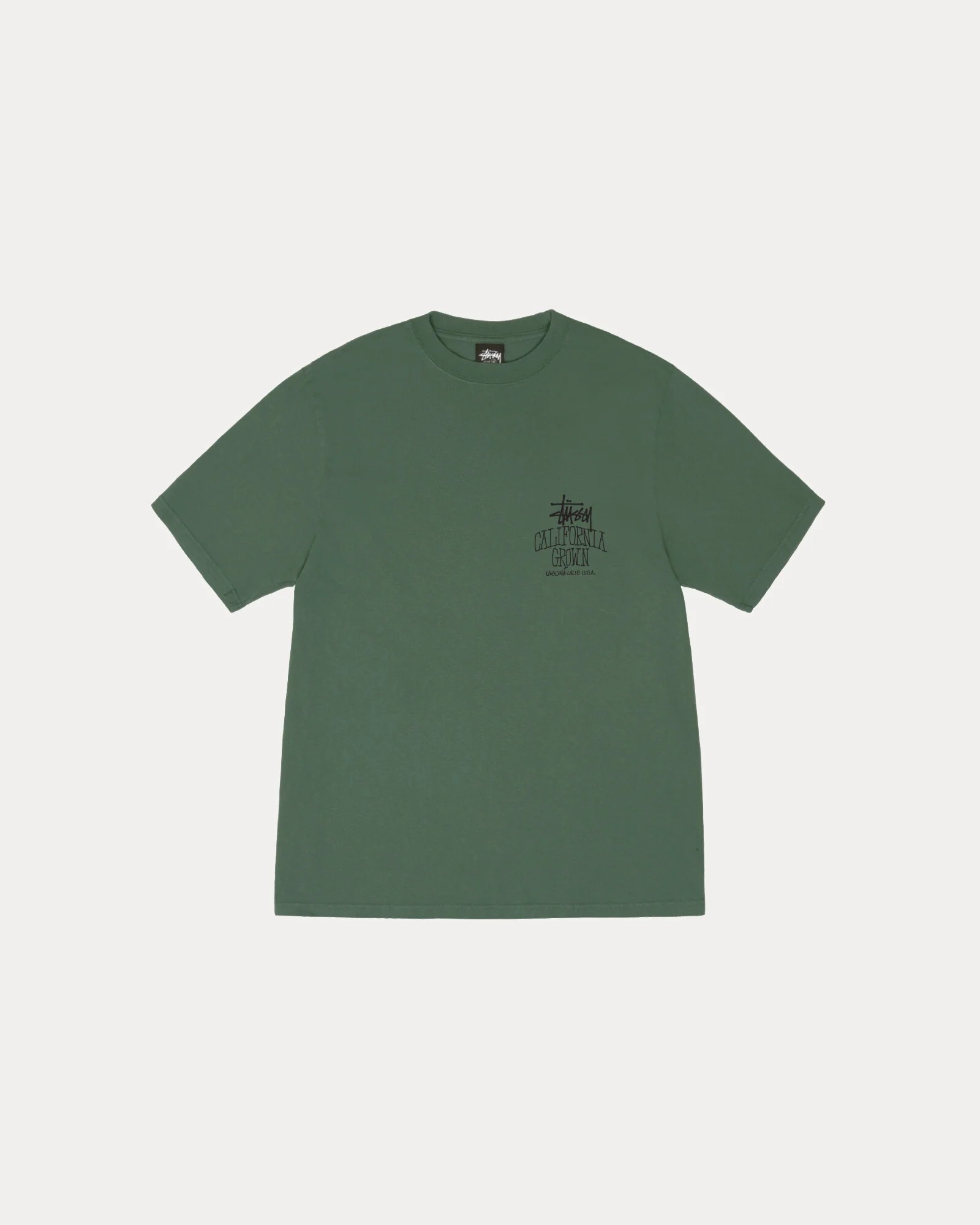 "現貨" Stussy 25FW CALI GROWN TEE PIGMENT DYED 文字 Logo T