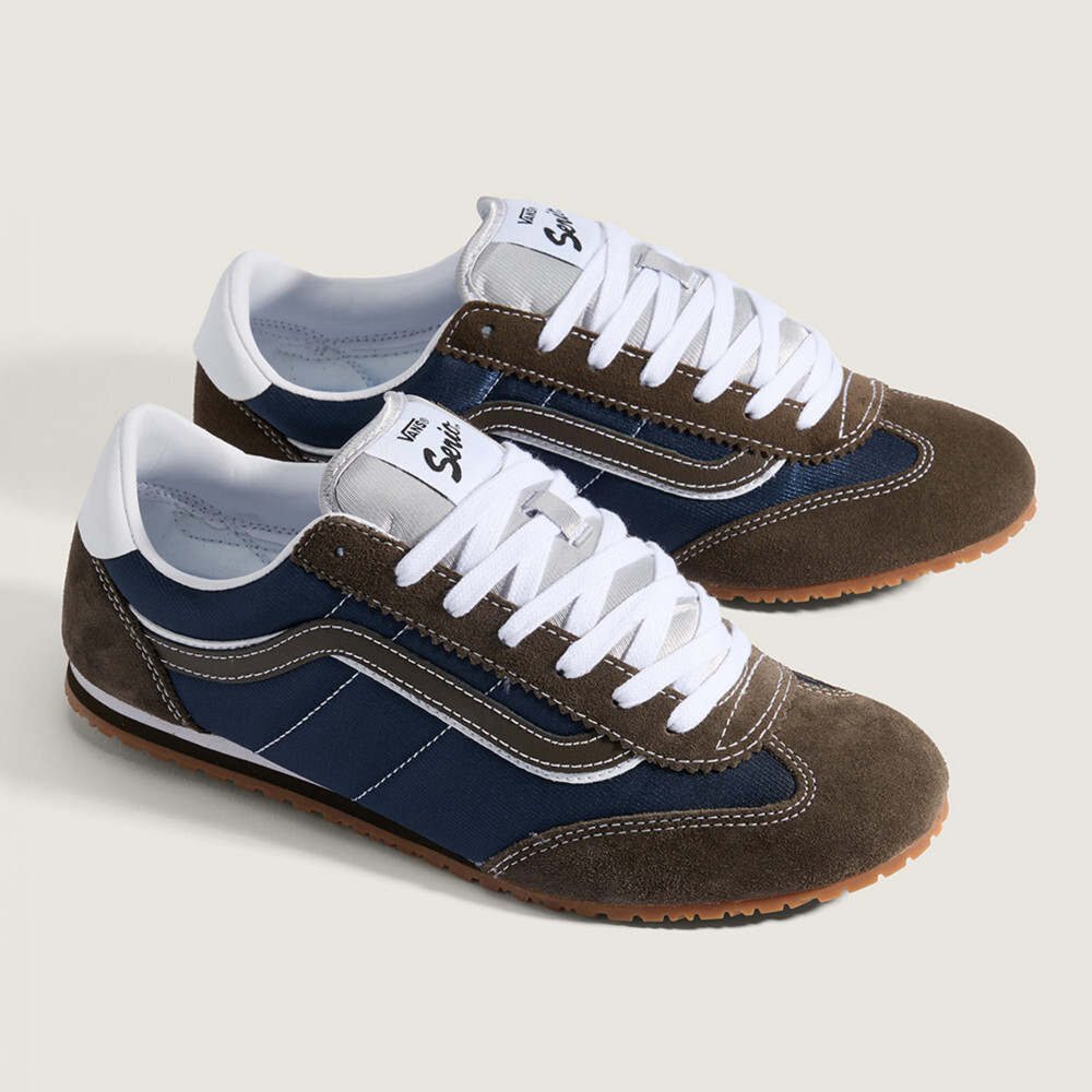 VANS SUPER LOWPRO 深藍 咖啡 焦糖底 滑板鞋 男女同款 中性鞋款 VN000D83BF1
