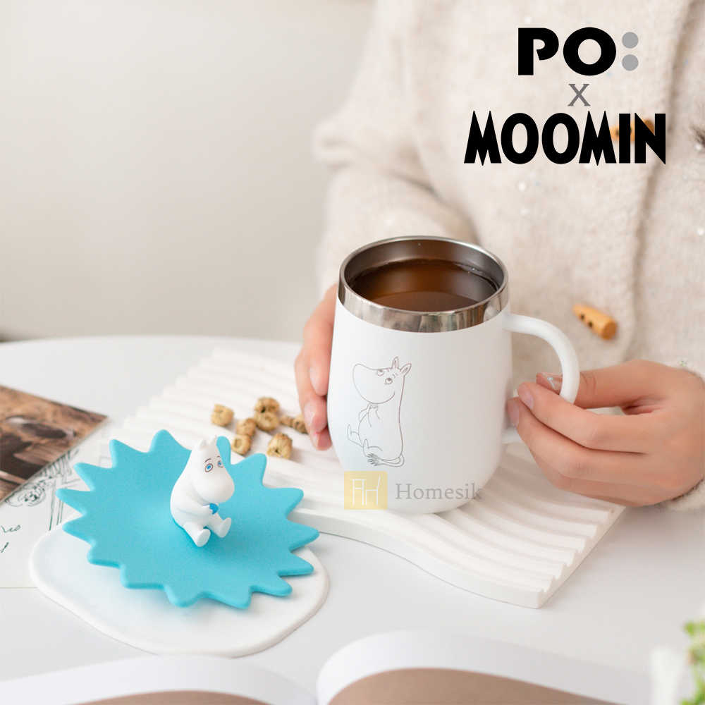 Moomin系列 姆明蛋形雙層保溫杯 350毫升 (白色) 咖啡杯 茶杯 隨行杯