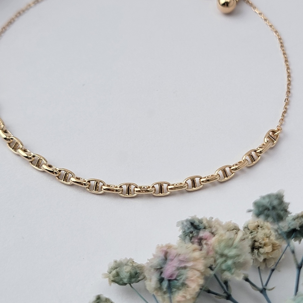 【me.luxe】K10金日小豆手鍊