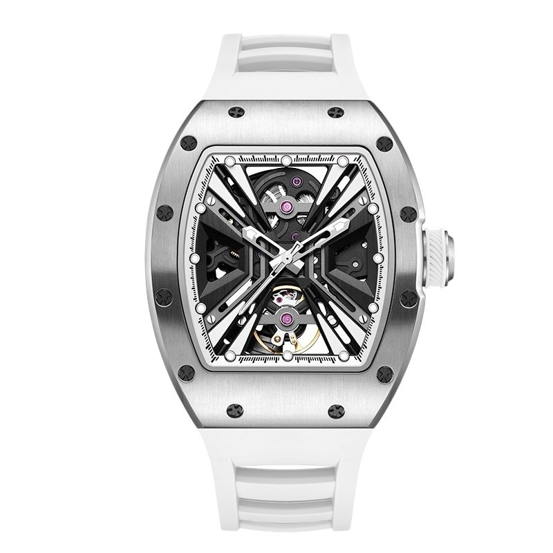 【BENTLEY 賓利】THE INTERSTELLAR 星際系列 BL-31 酒桶 機械 雙面鏤空 夜光 手錶