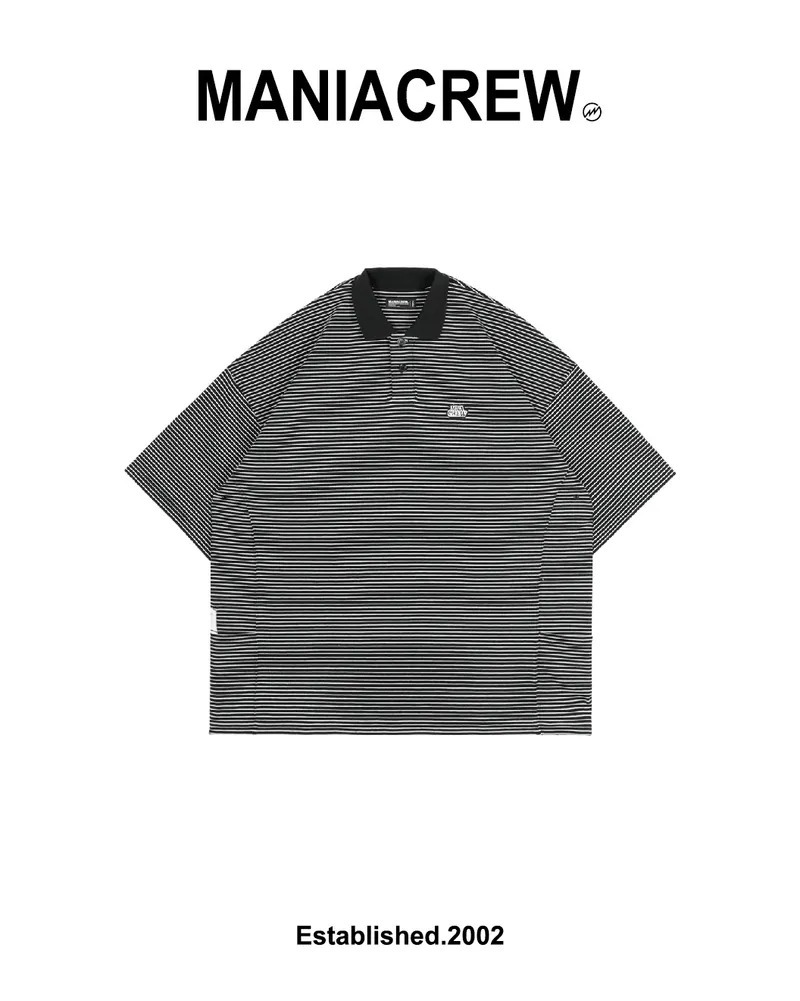 MANIA STRIPED POLO SHIRT