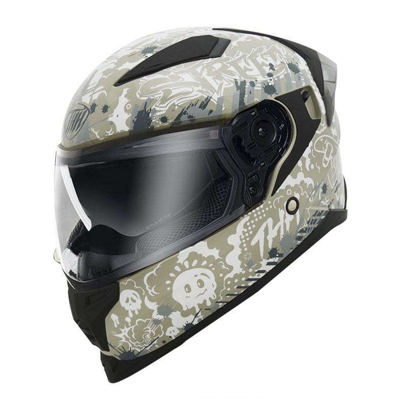 THH T840B BANANA芭娜娜 灰/白灰-男女款 安全帽-