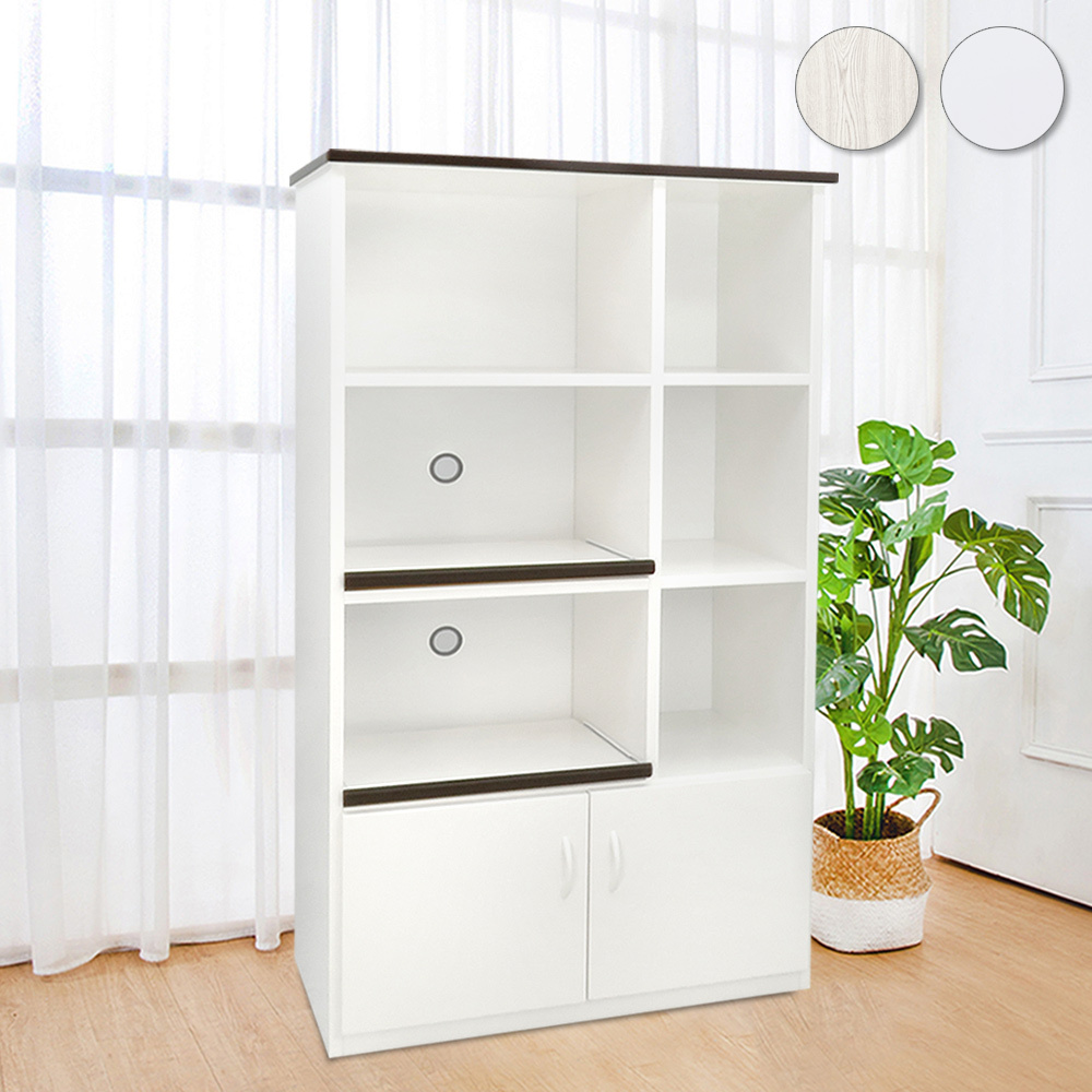 3.1尺二門二拉盤防水塑鋼電器櫃/收納高餐櫃(兩色可選)