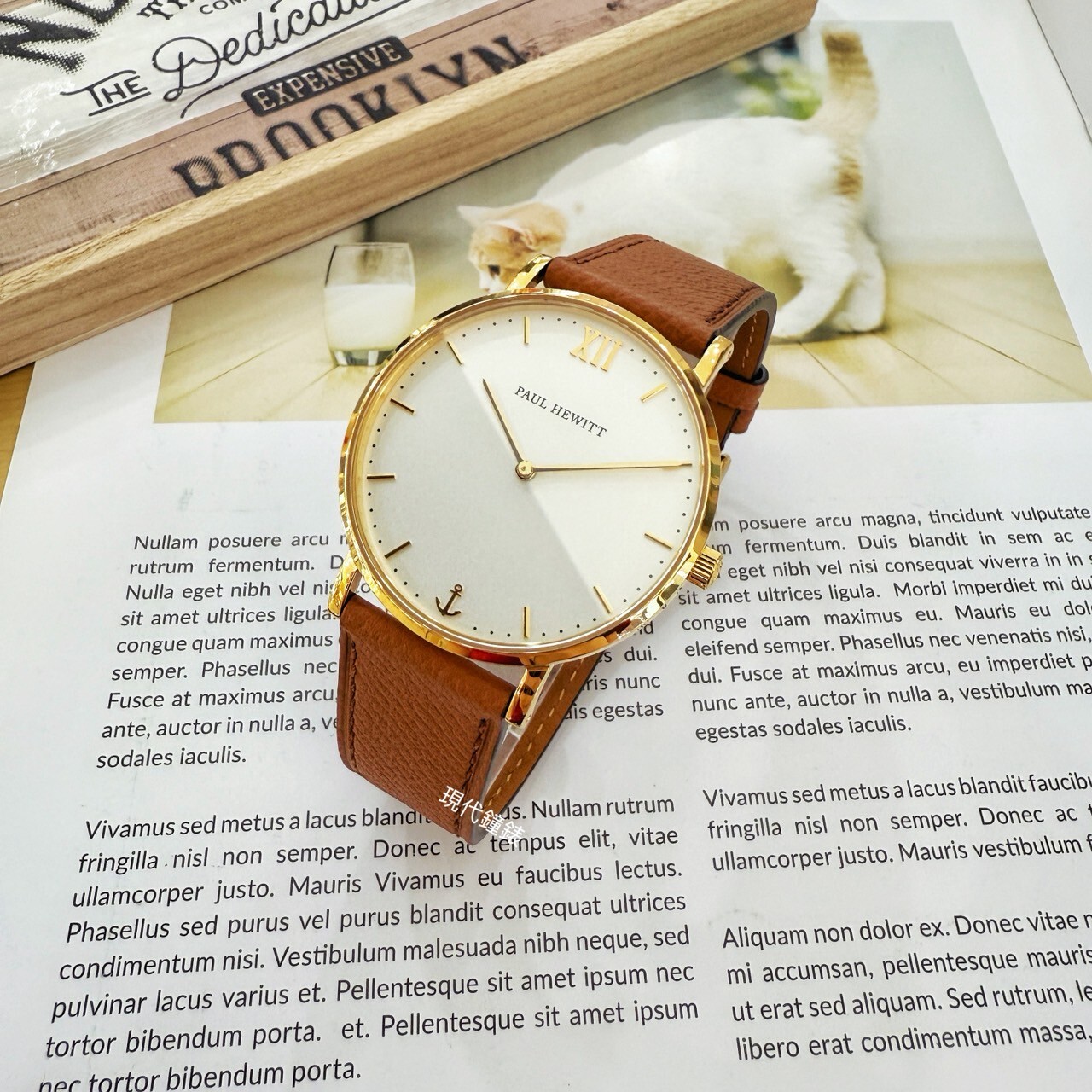 【Paul Hewitt】 PH-SA-G-ST-W-13M 39mm Modern Watch