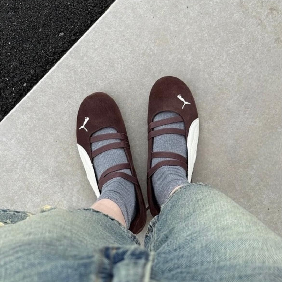 "代購" PUMA SPEEDCAT BALLET 芭蕾賽車鞋 棕色 406758-02