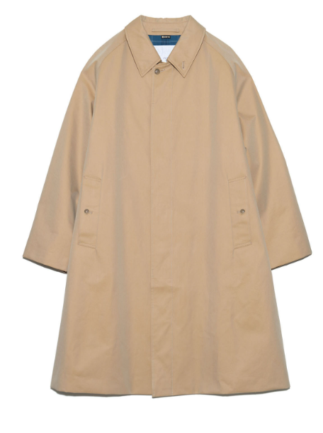 Nanamica / 2L 棉質 GORE-TEX Balmacaan 大衣 / S25SB032 /  AUG25