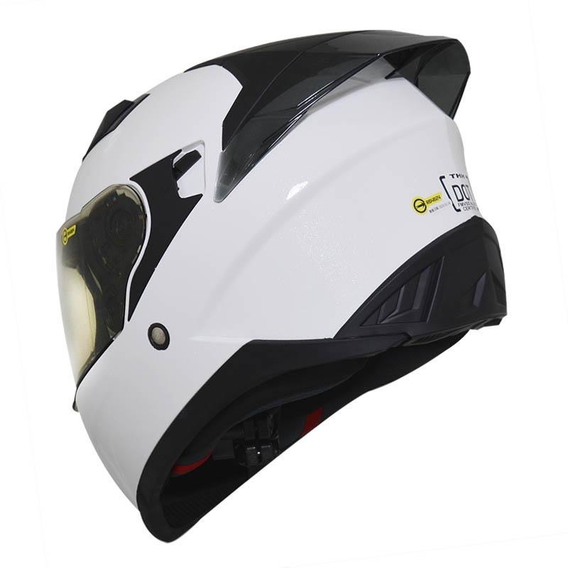 THH T840B 素色 白色 -男女款 安全帽-