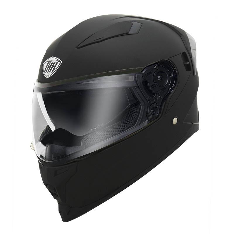 THH T840B 素色 平光黑 -男女款 安全帽-