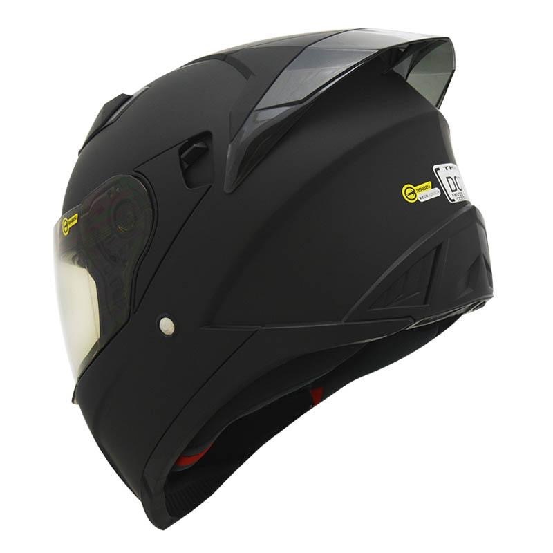 THH T840B 素色 平光黑 -男女款 安全帽-