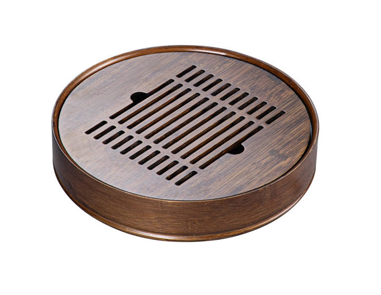 茶願 - 清貨 花好月圓 茶盤 胡桃色/本色 數量有限 售完即止