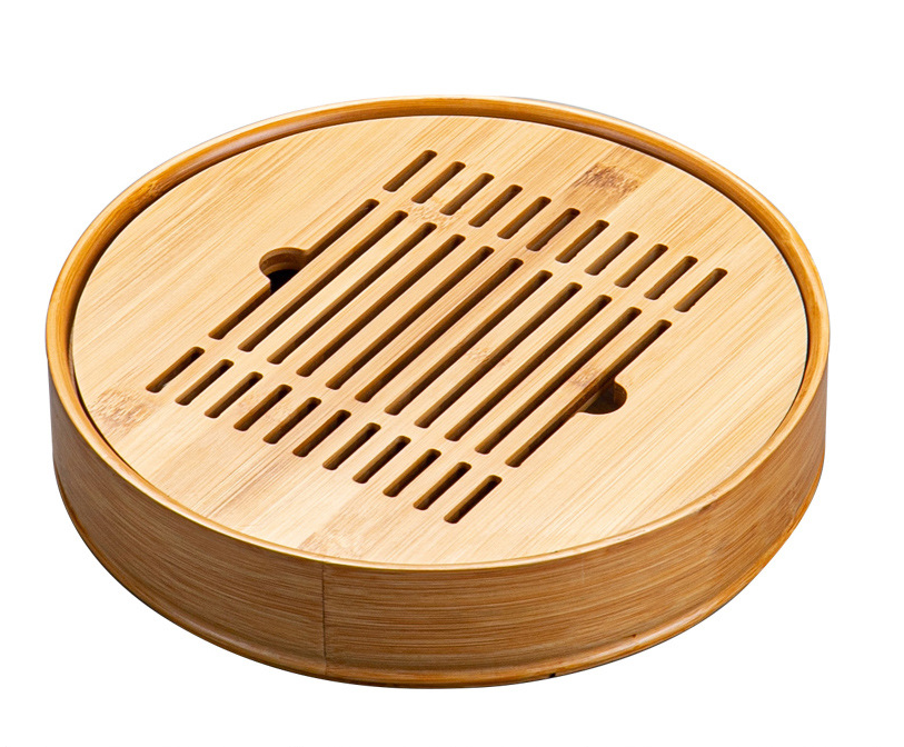 茶願 - 清貨 花好月圓 茶盤 胡桃色/本色 數量有限 售完即止