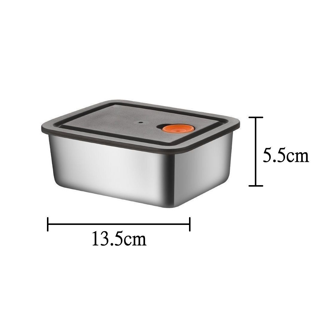 #N/A - 316不鏽鋼 多用途食物儲存盒 #保鮮盒 #密封盒 #餐盒 帶PP蓋