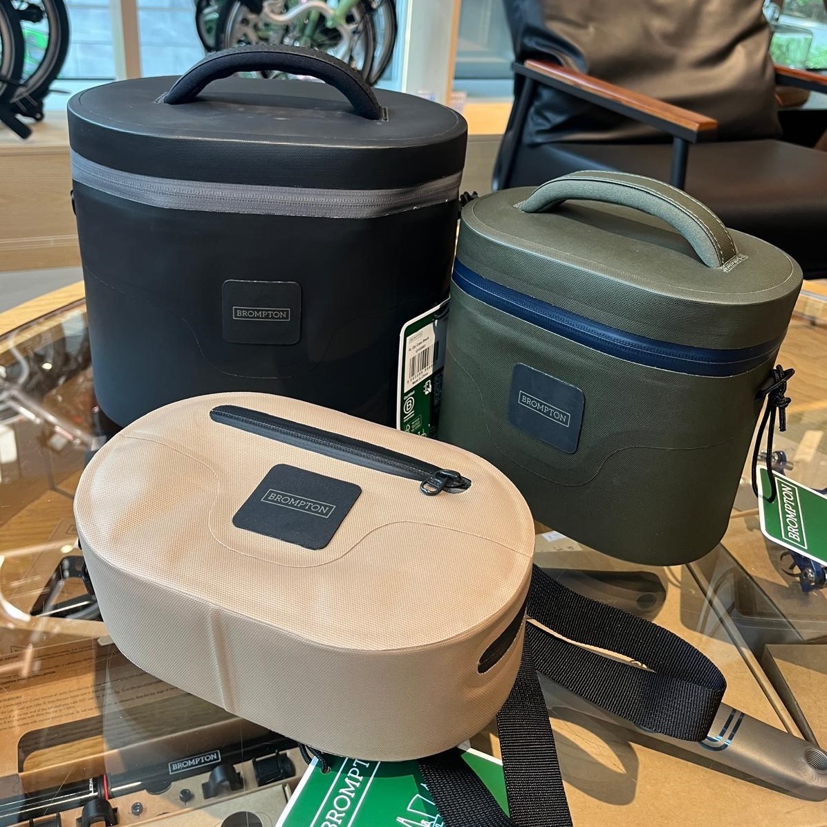 Brompton 車前拉鍊儲物袋