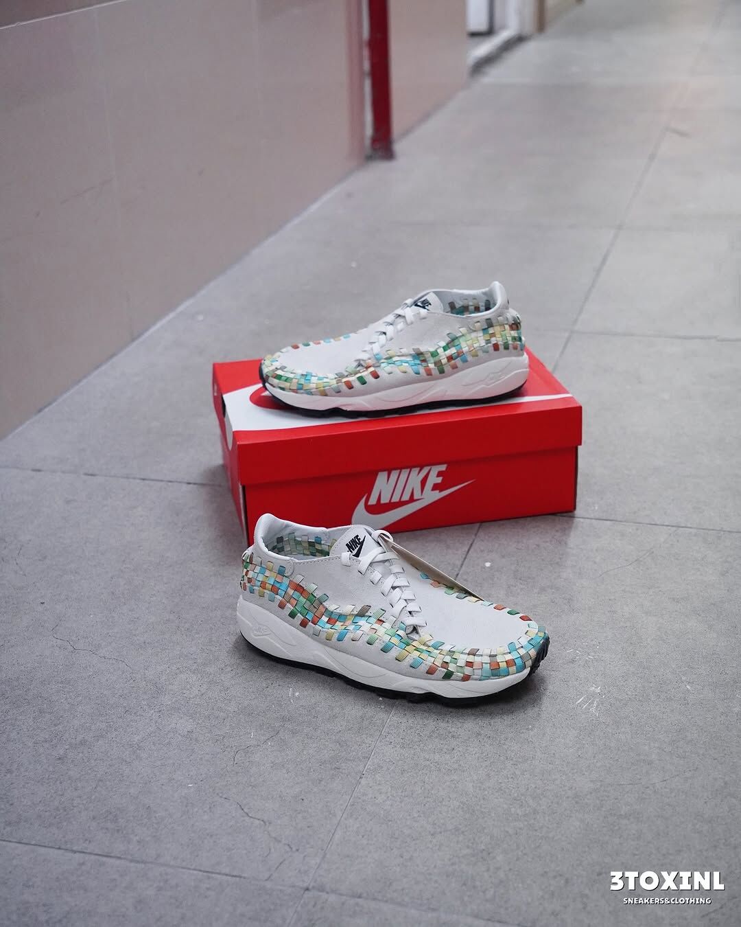 (預訂) Nike Air Footscape Woven PRM - Sail Rainbow