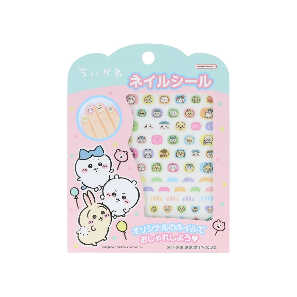Chiikawa 吉伊卡哇 裝飾指甲貼｜SUN STAR 日本