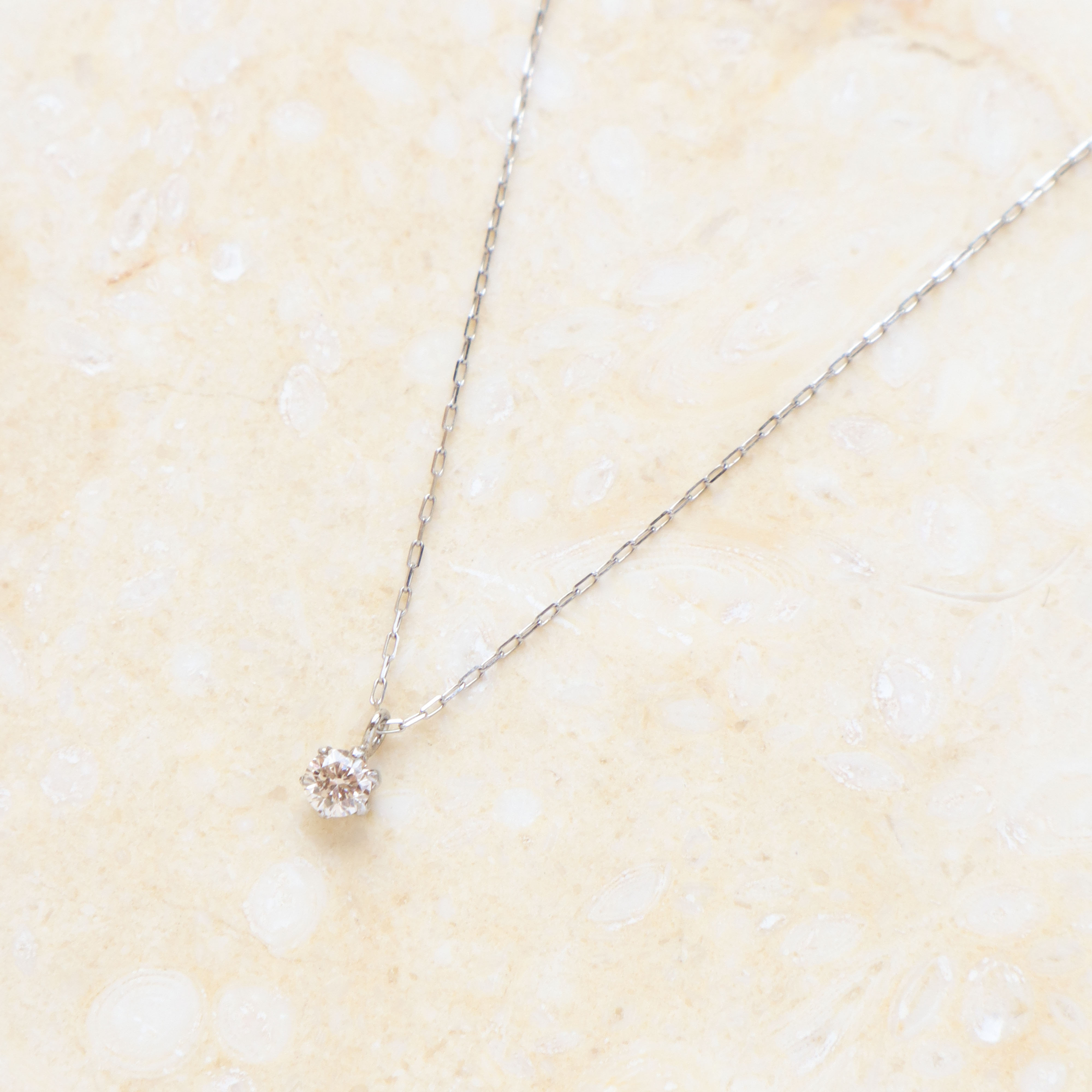 鉑金/7分真鑽項鍊