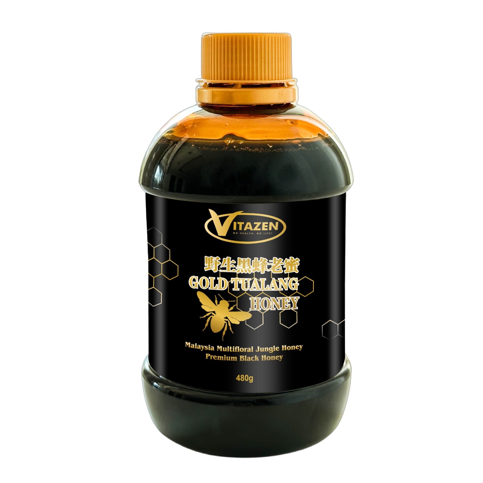 (2174)【多件優惠】VITAXEN 野生黑蜂老蜜-480g