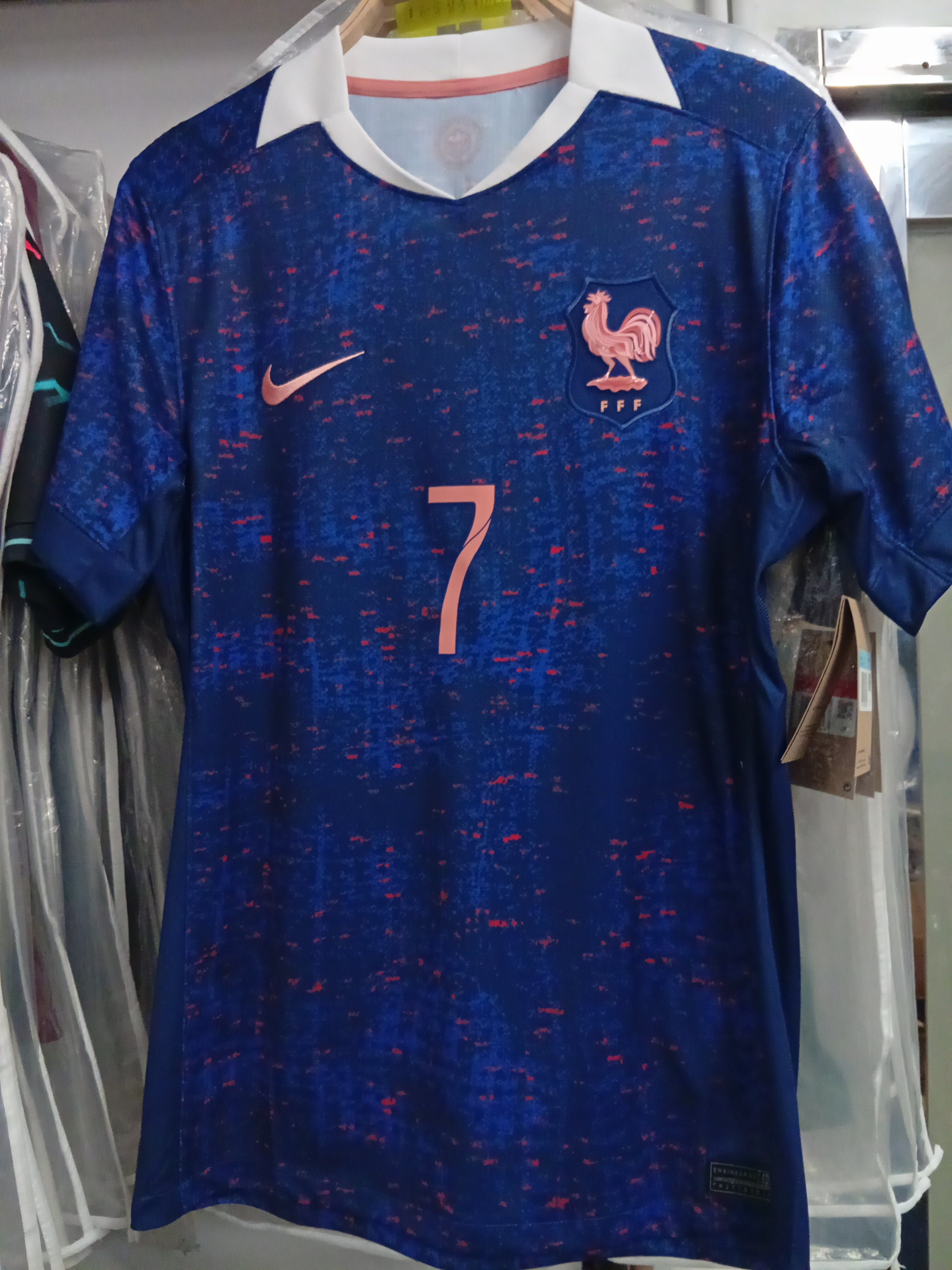 2025法國女子國家隊主場球迷版球衣