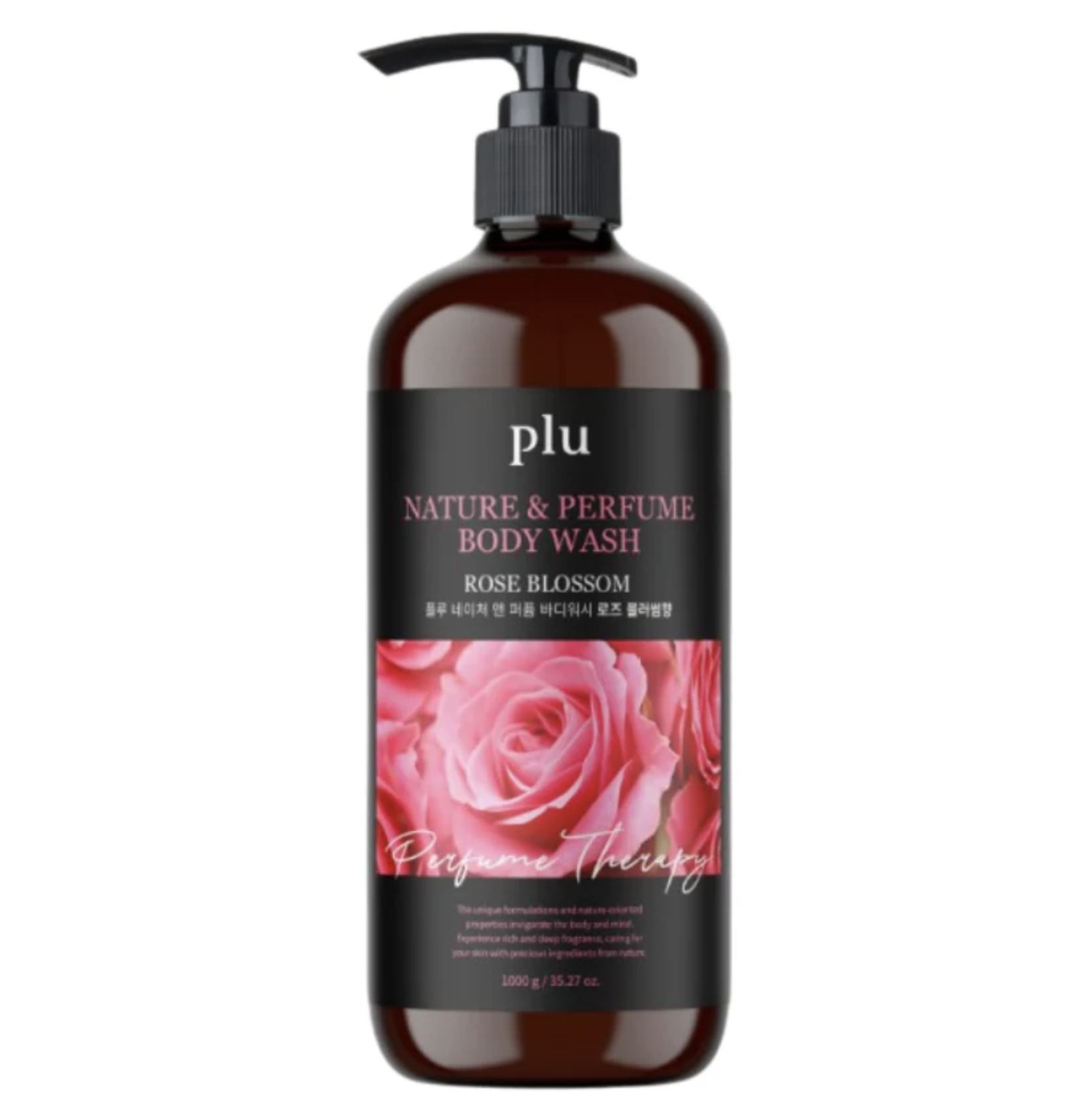 plu｜韓國自然香氛療法沐浴露 1000g - 白麝香/玫瑰花香/爽身粉香